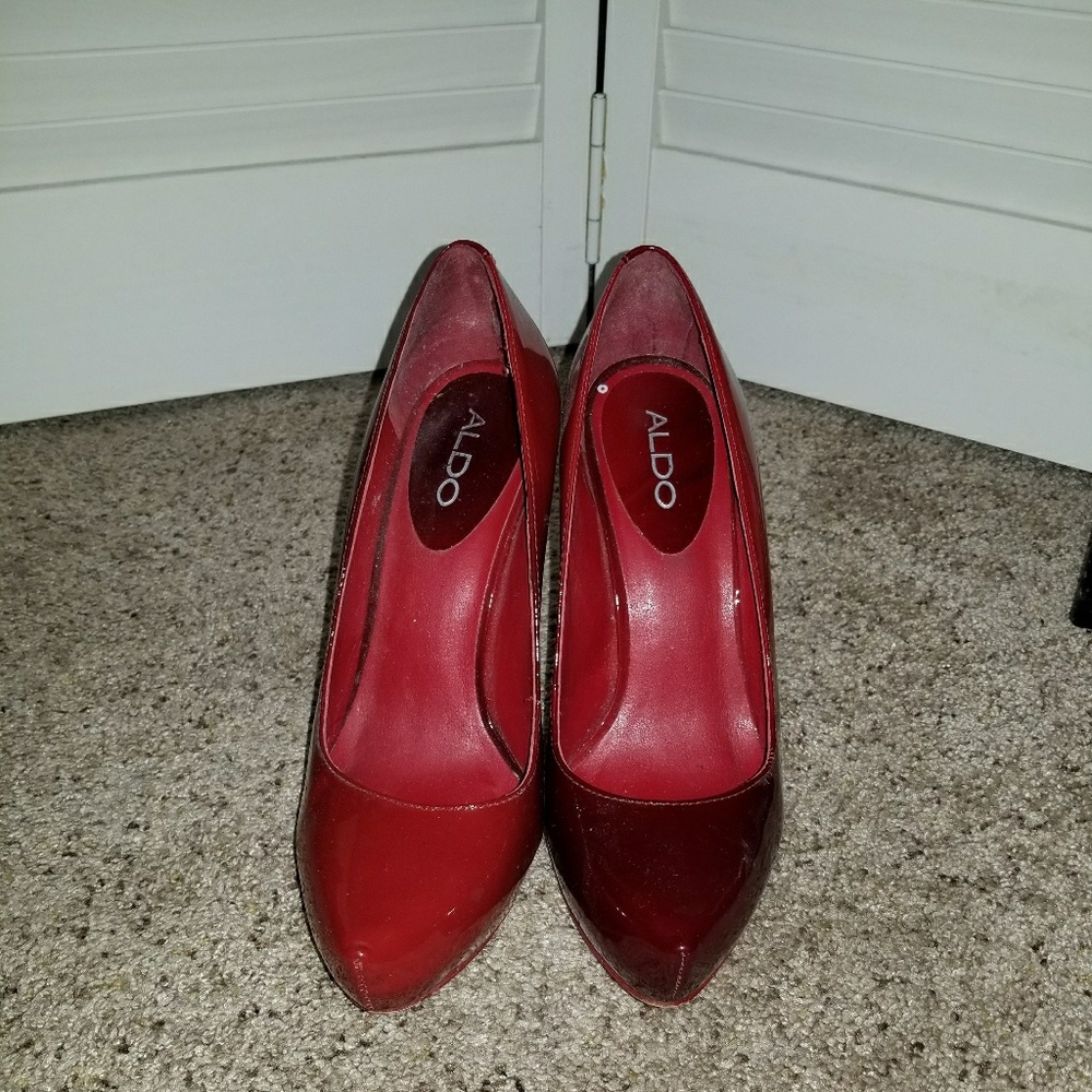 Red Patent Leather Shoes